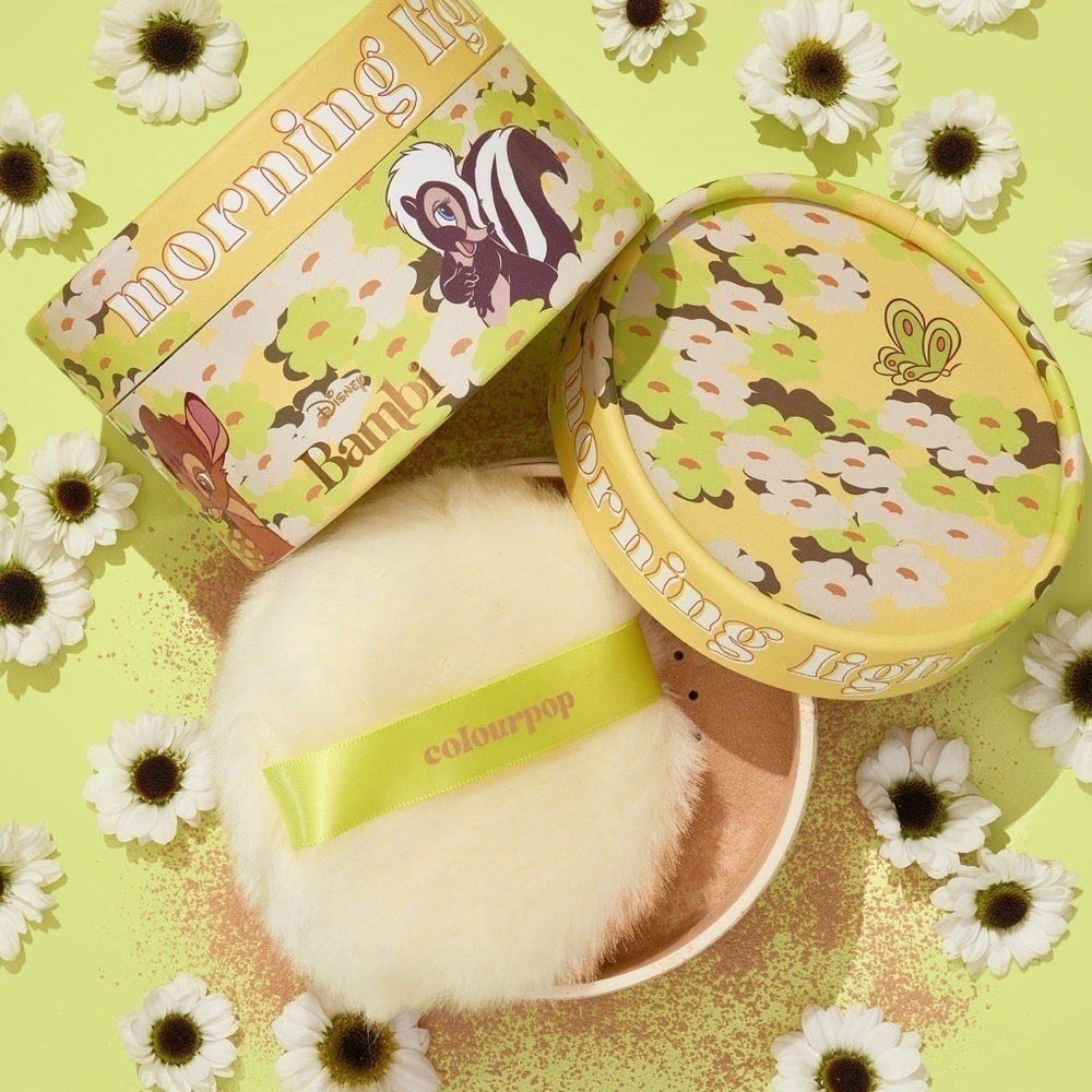 COLOURPOP X DISNEY’S BAMBI MORNING LIGHT PIXIE PUFF FACE & BODY HIGHLIGHTER